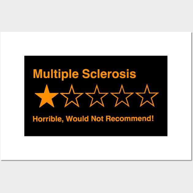 5 Star Review (Multiple Sclerosis) Wall Art by CaitlynConnor